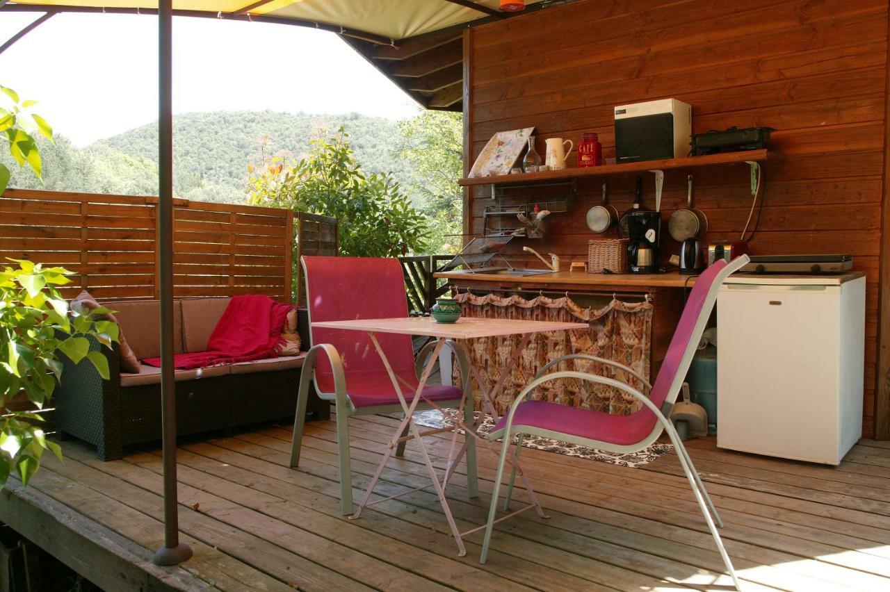 Le Refuge Des Pots Rouges Villa Cros  Bagian luar foto